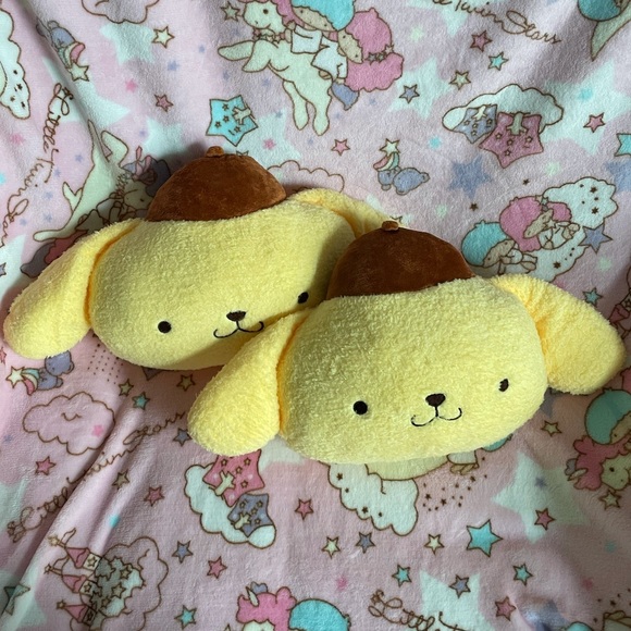 Pompompurin Car Headrest Pillows Set - Picture 2 of 4